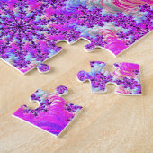 Puzzle Éclatement Super fractal psychédélique coloré (Côté)