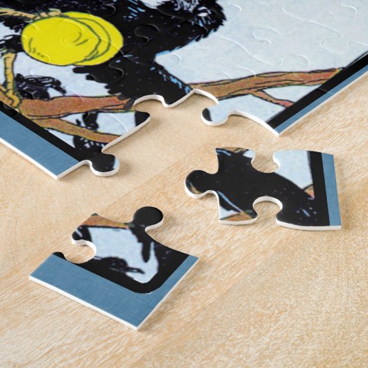 Puzzle Éclater les corbeaux (Côté)