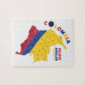 Puzzle Eclipse annuel Colombie (Horizontal)
