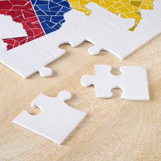 Puzzle Eclipse annuel Colombie (Côté)