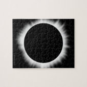 Puzzle Éclipse solaire avec Corona (Horizontal)