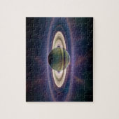 Puzzle Éclipse solaire de Saturn de vaisseau spatial de (Vertical)