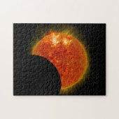 Puzzle Éclipse solaire en cours (Horizontal)