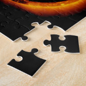 Puzzle Éclipse solaire totale 2024 (Côté)