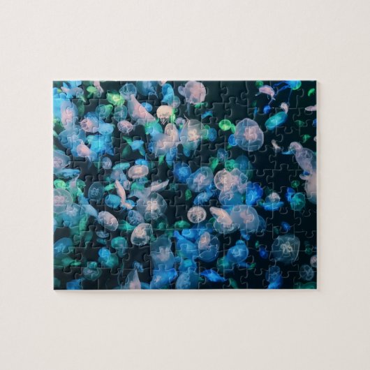 Puzzle École de méduses, Glow in the Dark (Horizontal)