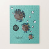 Puzzle - École de poissons (Vertical)