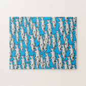 Puzzle École de Scubadorable Grand Barracuda (Horizontal)