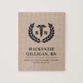 Puzzle École de soins infirmiers de la RN personnalisée É (Vertical)