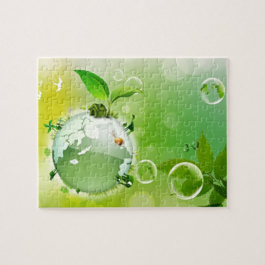 Puzzle Écologie : la terre est notre maison - (Horizontal)