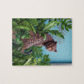 Puzzle écologique léopard jungle moderne 110 P (Horizontal)