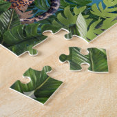 Puzzle écologique léopard jungle moderne 110 P (Côté)