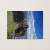 Puzzle Ecosse, Aberdeen. Château de Dunnotar. (Horizontal)