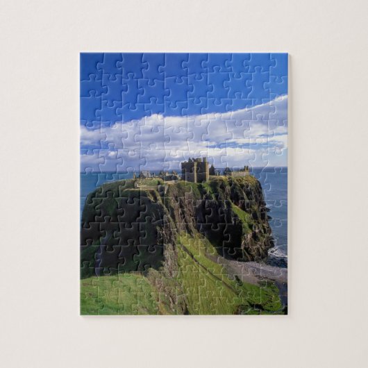 Puzzle Ecosse, Aberdeen. Château de Dunnotar. (Vertical)