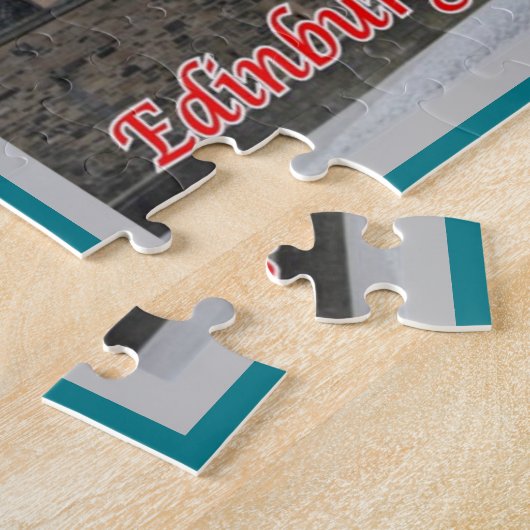 Puzzle Écosse - Édimbourg - Château - (Côté)