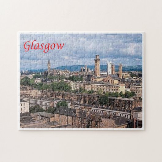 Puzzle Ecosse - Glasgow - (Horizontal)