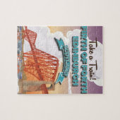 Puzzle Ecosse Quatrième pont affiche Voyage. (Horizontal)