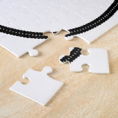 Puzzle Écouteurs du DJ de style de pochoir (Côté)