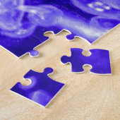 Puzzle Écran de méduse marine éclatant (Côté)