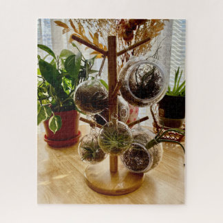 Puzzle Écran de table florale éclairé