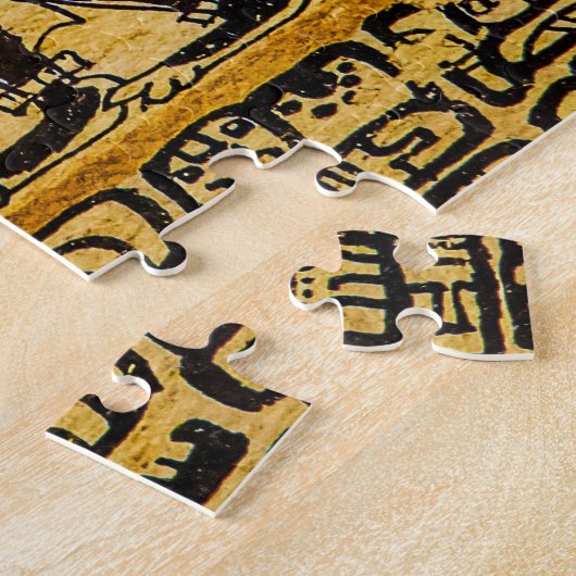 Puzzle Ecriture Aztèque Mexique. (Côté)