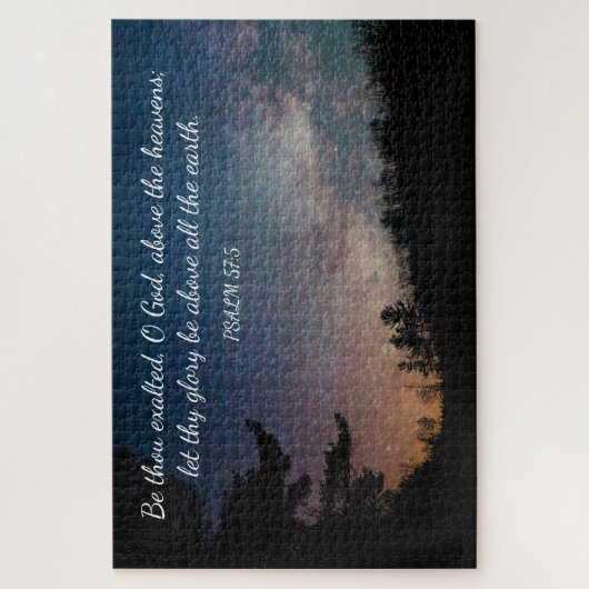 Puzzle Ecriture céleste du ciel nocturne (Vertical)