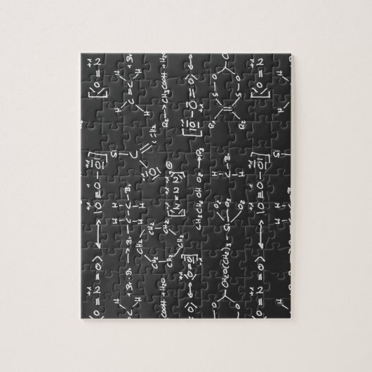 Puzzle Écriture de formule chimique (Vertical)