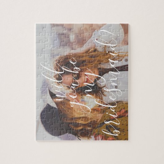 Puzzle Écriture Manuelle Moderne Serez-Vous Ma Femme D'Ac (Vertical)