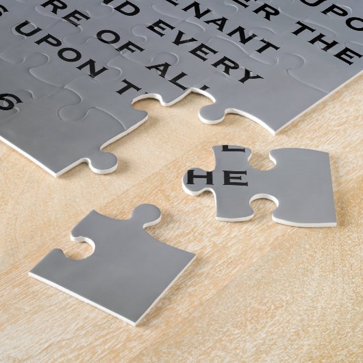 Puzzle Écriture sainte de bible d'arc-en-ciel (Côté)