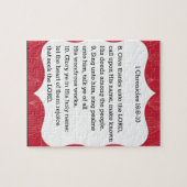 Puzzle Écriture sainte de thanksgiving (Horizontal)