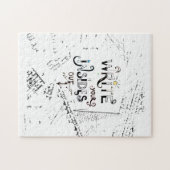 Puzzle Écrivez votre intérieur dehors! Motivation des écr (Horizontal)