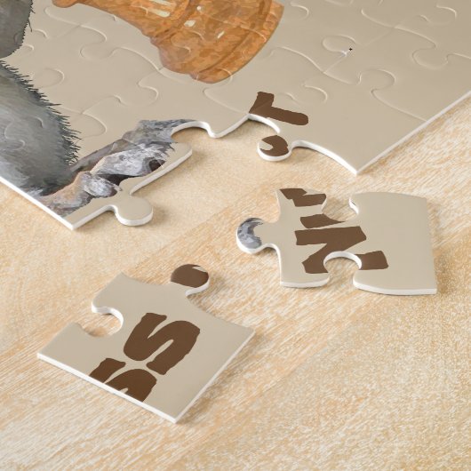 Puzzle Écrou d'échecs (Côté)