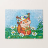 Puzzle Écureuil (Horizontal)