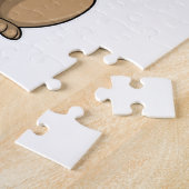 Puzzle Écureuil comme enseignant avec livre (Côté)