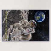 Puzzle Écureuil dans l'espace (Horizontal)