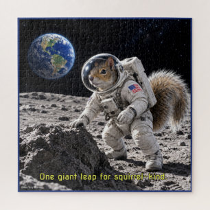 Puzzle Écureuil dans l'espace