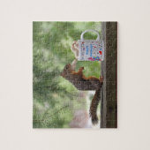 Puzzle Écureuil de joyeux anniversaire (Vertical)