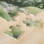 Puzzle Écureuil de la forêt florale rose (Côté)