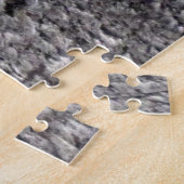 Puzzle Écureuil gris de l'Est posant dans un chêne vivant (Côté)