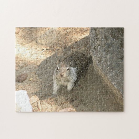 Puzzle Écureuil mignon en Yosemite, CA (Horizontal)