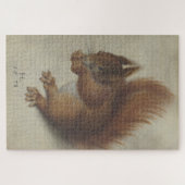 Puzzle Écureuil rouge (par Hans Hoffmann) (Horizontal)