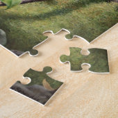 Puzzle Écureuils et Trilliums gris, écureuils et fleur (Côté)