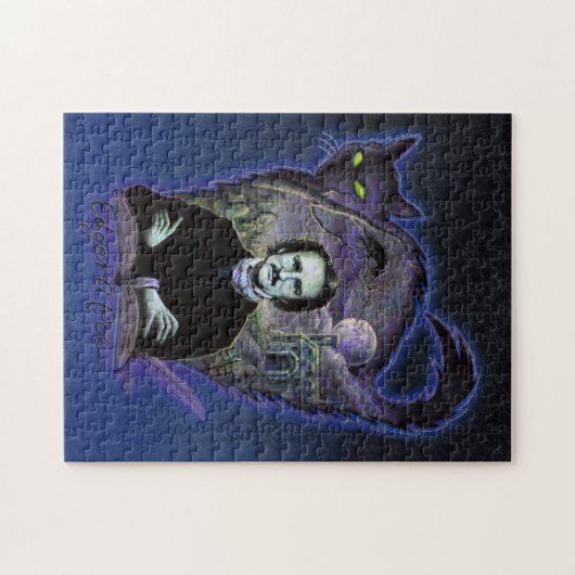 Puzzle Edgar Allan Poe gothique (Horizontal)