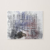 Puzzle Edgar Allen Poe Poème Le Corbeau (Horizontal)