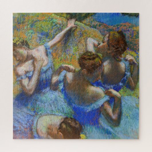 Puzzle Edgar Degas - Blue Dancers (Vertical)