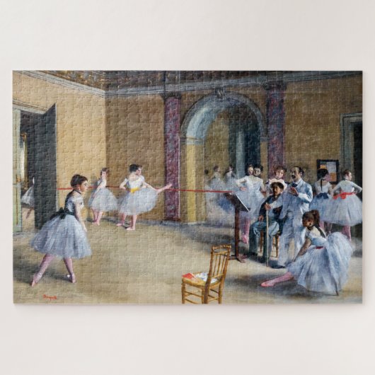 Puzzle Edgar Degas - Dance Foyer, Opéra rue Le Peletier (Horizontal)