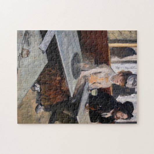 Puzzle Edgar Degas - Dans un café / L'Absinthe (Horizontal)