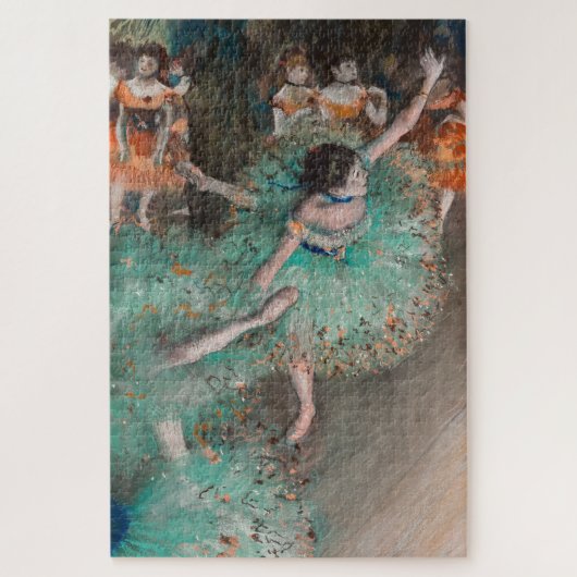 Puzzle Edgar Degas - Danseuse basculant / Danseuse verte (Vertical)