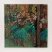 Puzzle Edgar Degas - Danseuses, rose et vert (Vertical)