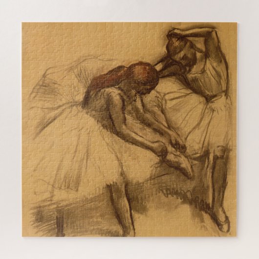 Puzzle Edgar Degas | deux danseurs (Horizontal)