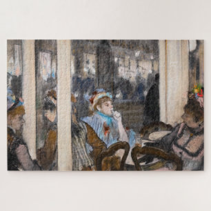 Puzzle Edgar Degas - Femmes sur une terrasse de café le s